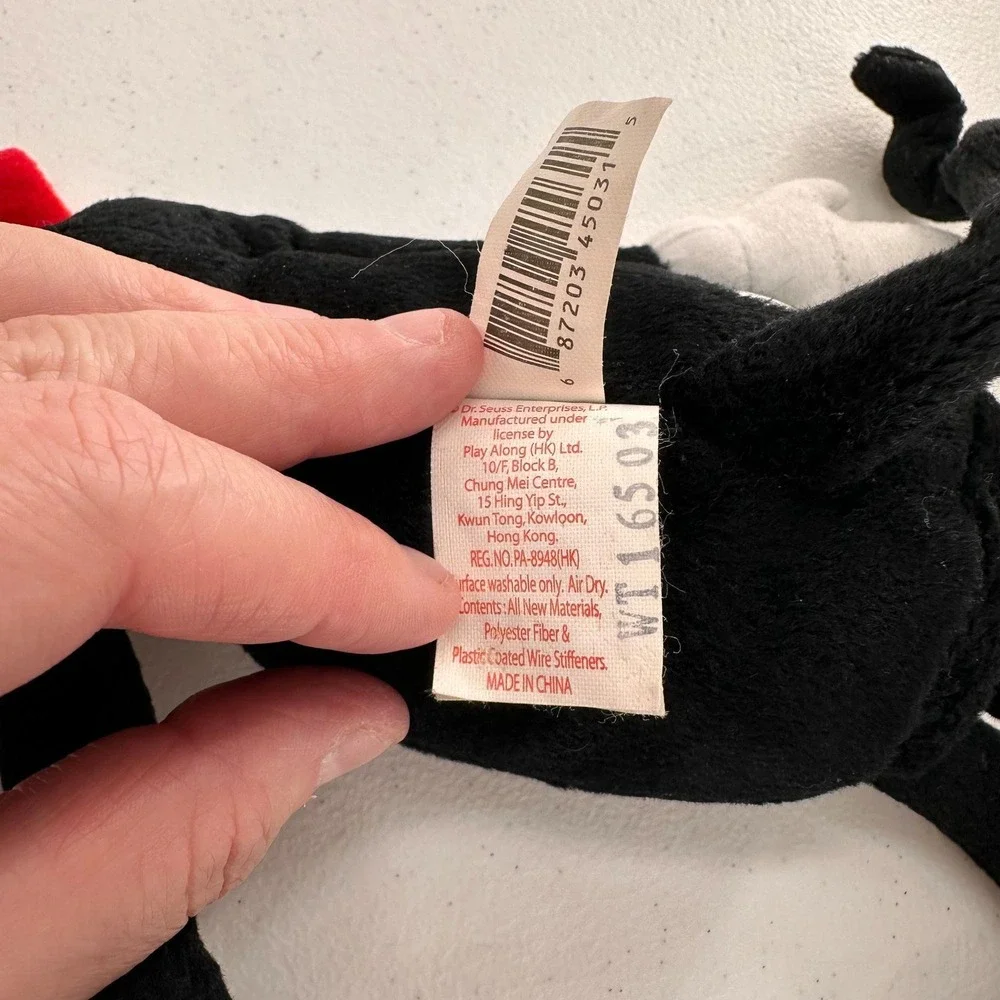 Vintage 2003 Cat In The Hat Dr Seuss Plush‎ 15